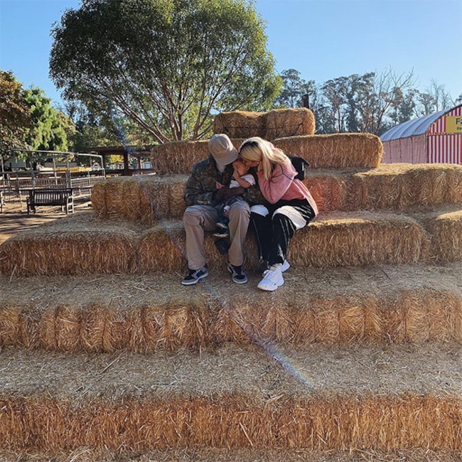 Kylie Jenner, Travis Scott, Baby, Stormi Webster, Pumpkin Patch, Underwood Family Farms